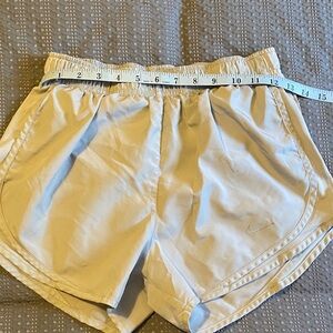 Nike Women’s Light Beige Athletic Running Shorts